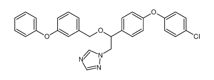 1-{2-[4-(4-chloro-phenoxy)-phenyl]-2-(3-phenoxy-benzyloxy)-ethyl}-1H-[1,2,4]triazole CAS:69317-21-1 manufacturer & supplier