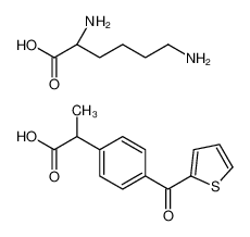 [(5S)-5-amino-5-carboxypentyl]azanium,2-[4-(thiophene-2-carbonyl)phenyl]propanoate CAS:69317-48-2 manufacturer & supplier