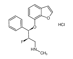 (2R,3R)-[3-(benzofuran-7-yloxy)-2-fluoro-3-phenyl-propyl]-methylamine hydrochloride CAS:693221-57-7 manufacturer & supplier