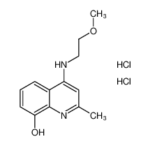 4-((2-methoxyethyl)amino)-2-methylquinolin-8-ol dihydrochloride CAS:693224-75-8 manufacturer & supplier