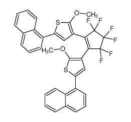 3,3'-(perfluorocyclopent-1-ene-1,2-diyl)bis(2-methoxy-5-(naphthalen-1-yl)thiophene) CAS:693226-40-3 manufacturer & supplier