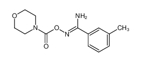 3-methyl-N'-((morpholine-4-carbonyl)oxy)benzimidamide CAS:693228-94-3 manufacturer & supplier