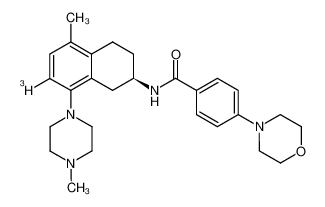 (R)-N-[1,2,3,4-tetrahydro-7-[3H]-5-methyl-8-(4-methylpiperazin-1-yl)-2-naphthyl]-4-morpholinobenzamide CAS:693242-85-2 manufacturer & supplier