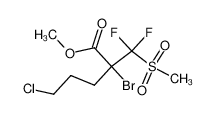 2-Bromo-5-chloro-2-(difluoro-methanesulfonyl-methyl)-pentanoic acid methyl ester CAS:693245-10-2 manufacturer & supplier