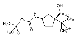 (1S,3R)-3-[(tert-butoxycarbonyl)amino]-1-(1-hydroxy-1-methylethyl)cyclopentanecarboxylic acid CAS:693245-58-8 manufacturer & supplier