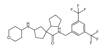 N-(3,5-bis(trifluoromethyl)benzyl)-3-((tetrahydro-2H-pyran-4-yl)amino)-[1,1'-bi(cyclopentane)]-1-carboxamide CAS:693249-04-6 manufacturer & supplier