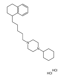 1-cyclohexyl-4-(5-(1,2,3,4-tetrahydronaphthalen-1-yl)pentyl)piperazine dihydrochloride CAS:693253-80-4 manufacturer & supplier