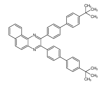 Benzo[f]quinoxaline, 2,3-bis[4'-(1,1-dimethylethyl)[1,1'-biphenyl]-4-yl]- CAS:693258-49-0 manufacturer & supplier