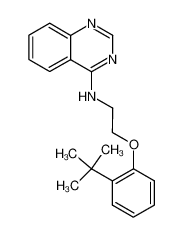 [2-(2-tert-butyl-phenoxy)-ethyl]-quinazolin-4-yl-amine CAS:69326-61-0 manufacturer & supplier