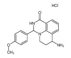 7-amino-3-(4-methoxyphenyl)-2,3,6,7-tetrahydro-1H,5H-pyrido[3,2,1-ij]quinazolin-1-one hydrochloride CAS:693260-48-9 manufacturer & supplier