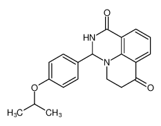 3-(4-isopropoxyphenyl)-2,3,5,6-tetrahydro-1H,7H-pyrido[3,2,1-ij]quinazoline-1,7-dione CAS:693260-80-9 manufacturer & supplier