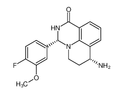 rel-(3R,7R)-7-amino-3-(4-fluoro-3-methoxyphenyl)-2,3,6,7-tetrahydro-1H,5H-pyrido[3,2,1-ij]quinazolin-1-one CAS:693261-40-4 manufacturer & supplier