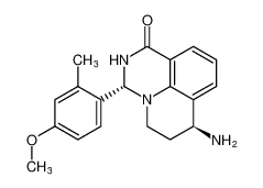 rel-(3R,7S)-7-amino-3-(4-methoxy-2-methylphenyl)-2,3,6,7-tetrahydro-1H,5H-pyrido[3,2,1-ij]quinazolin-1-one CAS:693261-66-4 manufacturer & supplier