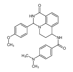 4-(dimethylamino)-N-(3-(4-methoxyphenyl)-1-oxo-2,3,6,7-tetrahydro-1H,5H-pyrido[3,2,1-ij]quinazolin-7-yl)benzamide CAS:693261-67-5 manufacturer & supplier