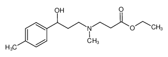 ethyl (+/-)-3-[N-methyl-N-(3-hydroxy-3-(4-methyl-phenyl)-propyl)]aminopropionate CAS:693262-25-8 manufacturer & supplier