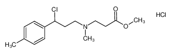 (+/-) methyl 3-[N-methyl-N-(3-chloro-3-(4-methylphenyl)propyl)]aminopropionate hydrochloride CAS:693262-29-2 manufacturer & supplier