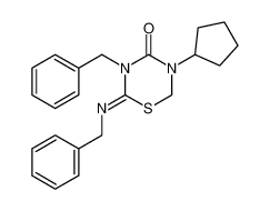 3-benzyl-2-benzylimino-5-cyclopentyl-[1,3,5]thiadiazinan-4-one CAS:69327-45-3 manufacturer & supplier