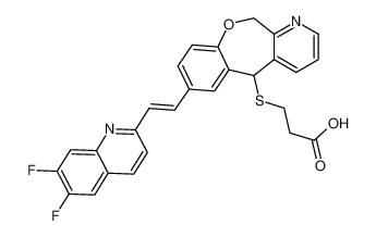 (E)-3-((7-(2-(6,7-difluoroquinolin-2-yl)vinyl)-5,11-dihydrobenzo[6,7]oxepino[3,4-b]pyridin-5-yl)thio)propanoic acid CAS:693271-09-9 manufacturer & supplier