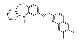 7-(6,7-difluoro-quinolin-2-ylmethoxy)-10,11-dihydro-benzo[4,5]cyclohepta[1,2-c]pyridin-5-one CAS:693271-54-4 manufacturer & supplier