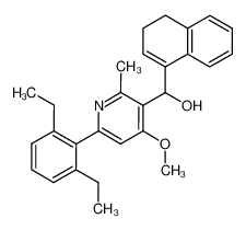 [6-(2,6-diethyl-phenyl)-4-methoxy-2-methyl-pyridin-3-yl]-(3,4-dihydro-naphthalen-1-yl)-methanol CAS:693274-69-0 manufacturer & supplier