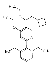 5-(2-cyclobutyl-1-ethoxy-ethyl)-2-(2,6-diethyl-phenyl)-4-ethoxy-pyridine CAS:693275-04-6 manufacturer & supplier