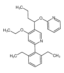 2-(2,6-diethyl-phenyl)-4-ethoxy-5-[1-(pyridin-2-yloxy)-butyl]-pyridine CAS:693275-33-1 manufacturer & supplier