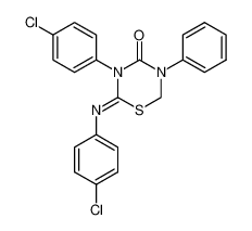 3-(4-chloro-phenyl)-2-(4-chloro-phenylimino)-5-phenyl-[1,3,5]thiadiazinan-4-one CAS:69328-15-0 manufacturer & supplier