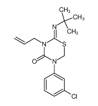 3-allyl-2-tert-butylimino-5-(3-chloro-phenyl)-[1,3,5]thiadiazinan-4-one CAS:69328-48-9 manufacturer & supplier