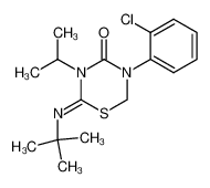 2-tert-butylimino-5-(2-chloro-phenyl)-3-isopropyl-[1,3,5]thiadiazinan-4-one CAS:69328-75-2 manufacturer & supplier