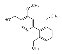 [6-(2,6-diethyl-phenyl)-4-methoxy-pyridin-3-yl]-methanol CAS:693285-81-3 manufacturer & supplier