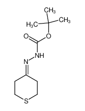 tert-butyl 2-(tetrahydro-4H-thiopyran-4-ylidene)hydrazinecarboxylate CAS:693287-85-3 manufacturer & supplier