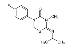 5-(4-fluoro-phenyl)-2-isopropylimino-3-methyl-[1,3,5]thiadiazinan-4-one CAS:69329-09-5 manufacturer & supplier