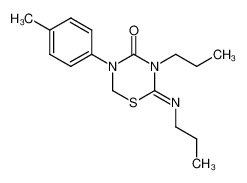 3-propyl-2-propylimino-5-p-tolyl-[1,3,5]thiadiazinan-4-one CAS:69329-43-7 manufacturer & supplier