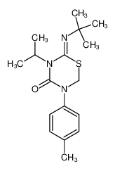 2-tert-butylimino-3-isopropyl-5-p-tolyl-[1,3,5]thiadiazinan-4-one CAS:69329-48-2 manufacturer & supplier