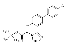 (4'-chloro-biphenyl-4-yloxy)-imidazol-1-yl-acetic acid tert-butyl ester CAS:69335-34-8 manufacturer & supplier