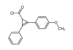 2-(4-methoxyphenyl)-3-phenyl-2-cyclopropene-1-carbonyl chloride CAS:69341-31-7 manufacturer & supplier