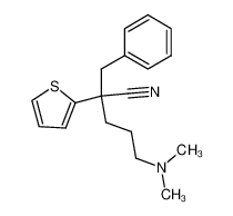 2-benzyl-5-dimethylamino-2-thiophen-2-yl-pentanenitrile CAS:69347-60-0 manufacturer & supplier