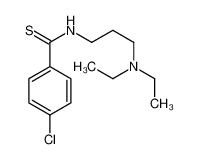 4-chloro-N-[3-(diethylamino)propyl]benzenecarbothioamide CAS:69353-44-2 manufacturer & supplier