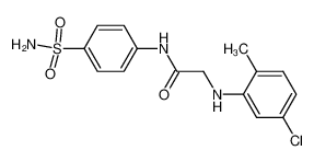 2-(5-Chloro-2-methyl-phenylamino)-N-(4-sulfamoyl-phenyl)-acetamide CAS:69354-60-5 manufacturer & supplier