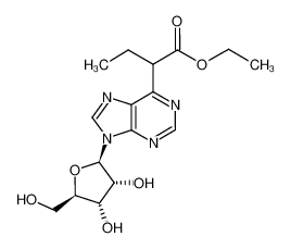 ethyl 2-(9-((2R,3R,4S,5R)-3,4-dihydroxy-5-(hydroxymethyl)tetrahydrofuran-2-yl)-9H-purin-6-yl)butanoate CAS:69359-24-6 manufacturer & supplier