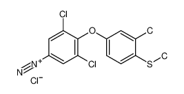 3,5-dichloro-4-(3-methyl-4-(methylthio)phenoxy)benzenediazonium chloride CAS:69360-72-1 manufacturer & supplier