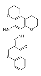 3-[(6-amino-1,2,3,8,9,10-hexahydro-pyrano[3,2-f]chromen-5-ylamino)-methylene]-thiochroman-4-one CAS:69362-34-1 manufacturer & supplier