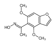 1-(4,6-dimethoxy-benzofuran-5-yl)-ethanone oxime CAS:69367-19-7 manufacturer & supplier