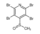 2,3,5,6-tetrabromo-4-methanesulfinyl-pyridine CAS:69368-26-9 manufacturer & supplier