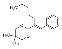 5,5-dimethyl-2-(1-phenylhept-1-en-2-yl)-1,3-dioxane CAS:6937-39-9 manufacturer & supplier