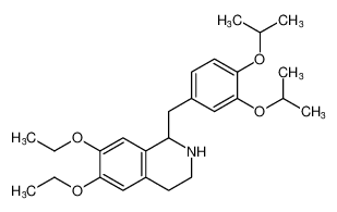 1-(3,4-diisopropoxybenzyl)-6,7-diethoxy-1,2,3,4-tetrahydroisoquinoline CAS:69374-00-1 manufacturer & supplier