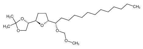 (S)-4-[(2R,5R)-5-((S)-1-Methoxymethoxy-tridecyl)-tetrahydro-furan-2-yl]-2,2-dimethyl-[1,3]dioxolane CAS:693778-33-5 manufacturer & supplier