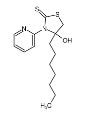 4-heptyl-4-hydroxy-3-pyridin-2-yl-thiazolidine-2-thione CAS:69378-49-0 manufacturer & supplier