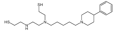 2-((2-((2-mercaptoethyl)(5-(4-phenylpiperidin-1-yl)pentyl)amino)ethyl)amino)ethane-1-thiol CAS:693780-04-0 manufacturer & supplier