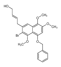 (E)-4-(5-Benzyloxy-3-bromo-4,7,8-trimethoxy-naphthalen-2-yl)-but-2-en-1-ol CAS:693784-38-2 manufacturer & supplier